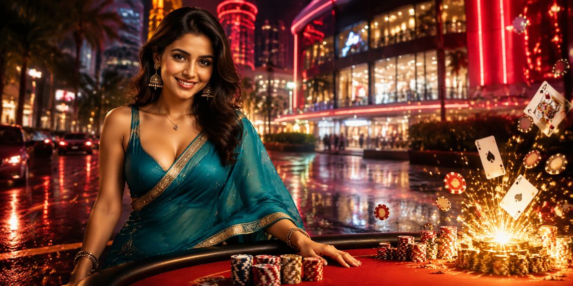 Mumbai Poker Game - Elegant Saree
